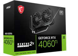 4060Ti MSI RTX VENTUS 2X BLACK OC 8GB/3xDP/1xHDMI