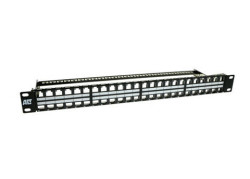 ACT Patchpaneel 48-poorts keystone unloaded 19" 1U high density