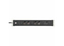 Brennenstuhl Premium Web-Line Internet 19" PDU 16A met 4x Type F stopcontacten, Main-Follow functie, LAN stopcontact