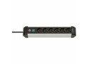 Brennenstuhl Alu-Line PDU 16A met 6x Type F stopcontacten met schakelaar