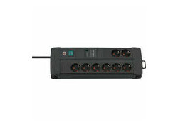 Brennenstuhl Premium-Line PDU 16A met 8x Type F stopcontacten met overspanningsbeveiliging