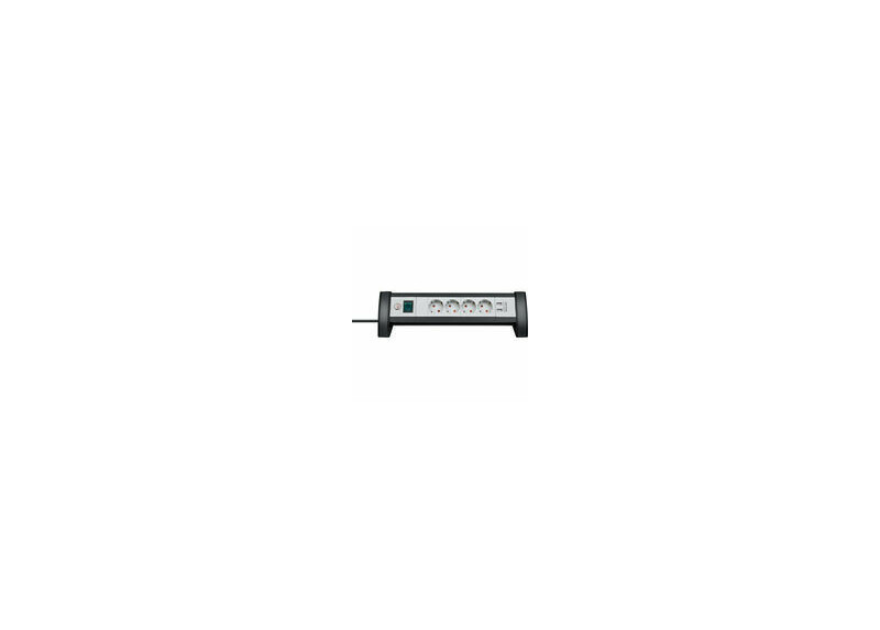 Brennenstuhl Premium Office-Line PDU 16A met 4x Type F stopcontacten, 2x USB