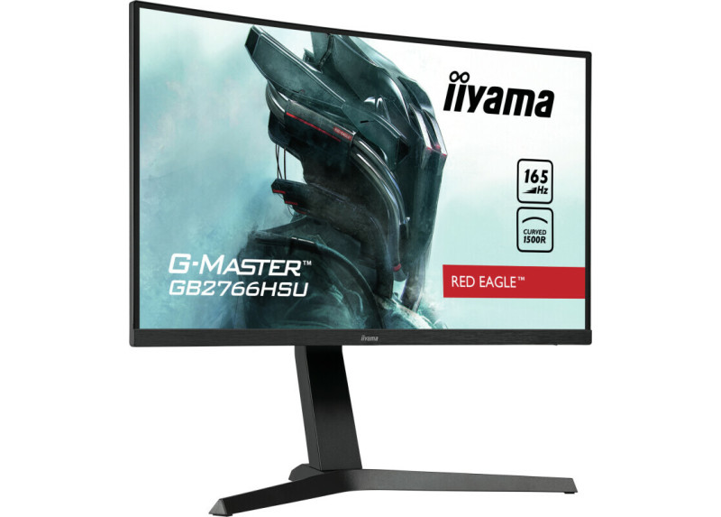 27" Iiyama G-Master GB2766HSU-B1 Curved/FHD/DP/165Hz/VA