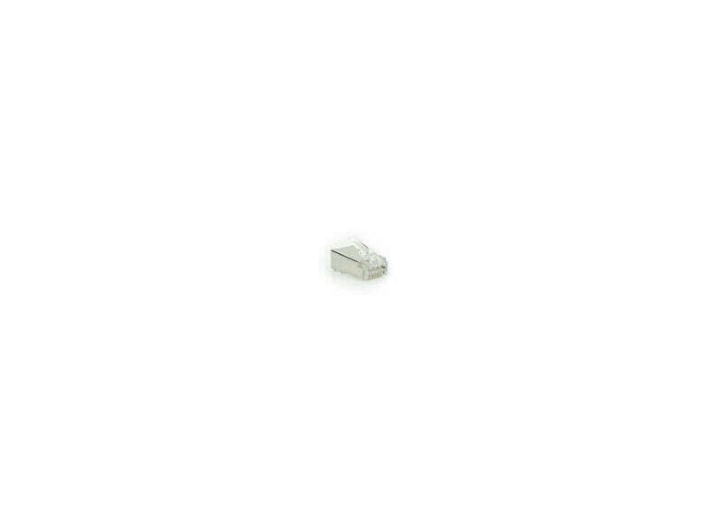 ACT CAT6A pass-through shielded modulaire RJ45 connector