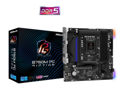 ASRock 1700 B760M PG Riptide - DDR5/DP/HDMI/M.2/ÂµATX