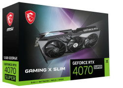 4070 MSI RTX Super GAMING X SLIM 12GB/3xDP/HDMI