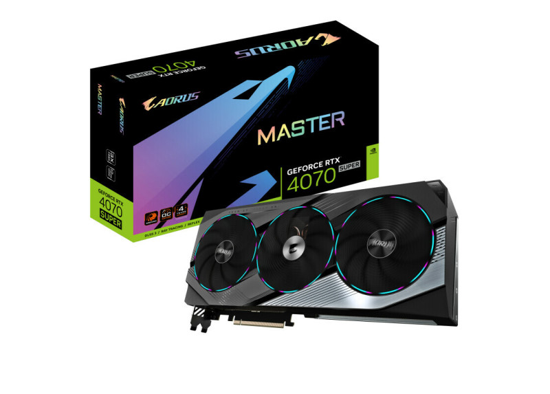 4070 Gigabyte AORUS RTX Super MASTER 12GB/3xDP/HDMI