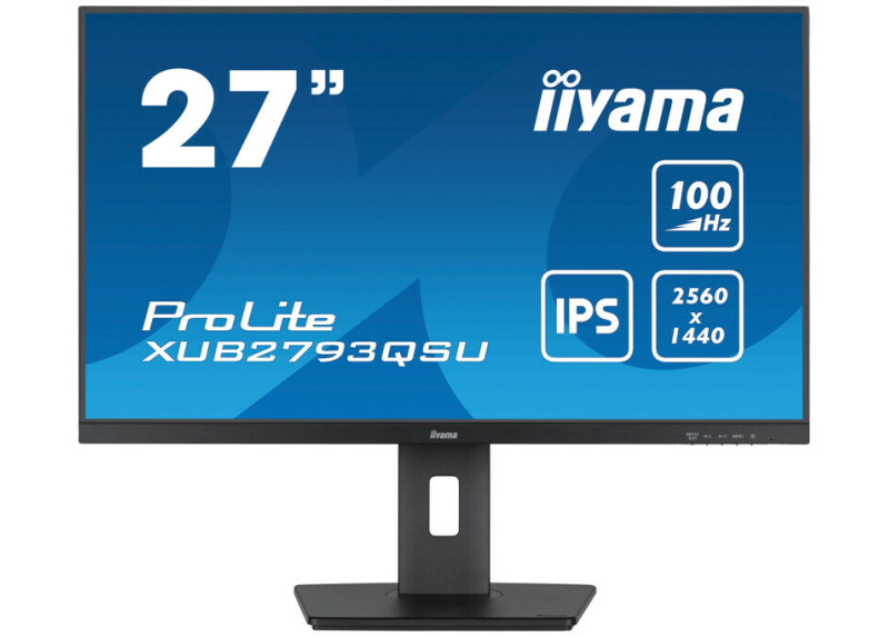 27" Iiyama ProLite XUB2793QSU-B6 WQHD/DP/HDMI/IPS