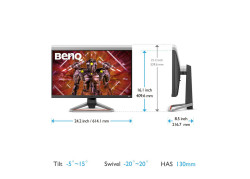 27" BenQ MOBIUZ EX2710U 4K/DP/2xHDMI/5xUSB/IPS