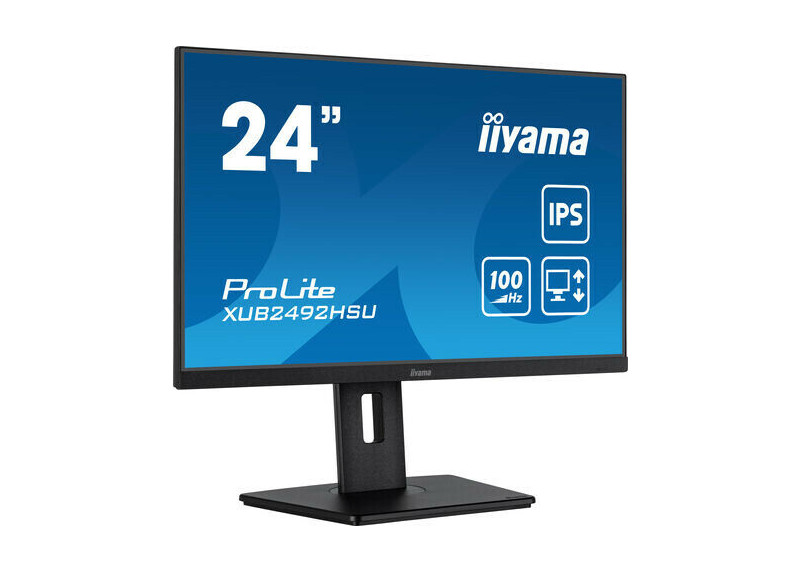 24" Iiyama ProLite XUB2492HSU-B6 FHD/DP/HDMI/4xUSB/IPS