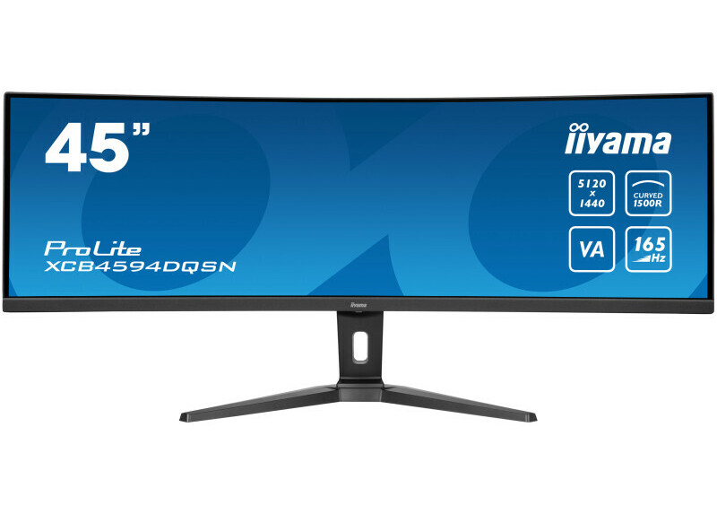 45" Iiyama ProLite XCB4594DQSN-B1 Curved/DQHD/DP/2xHDMI