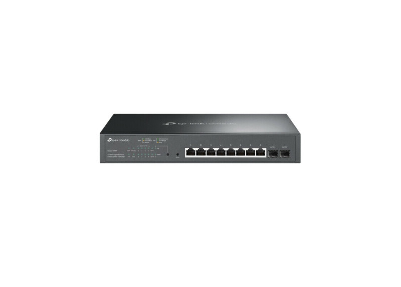 TP-Link Omada 8Port, 8x1Gb - 2xSFP Managed PoE+