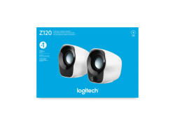 Logitech 2.0 Z120 Zwart-Wit