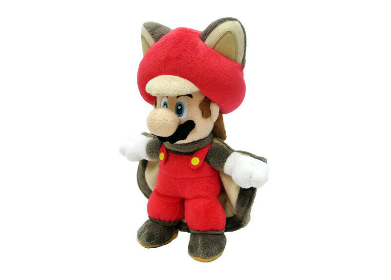 Plush Mario flying squirrel 36cm