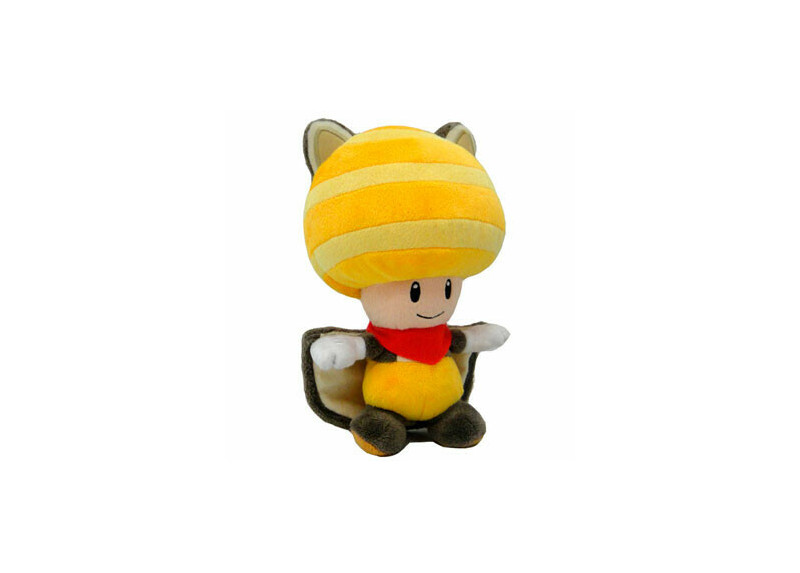 PlushToad flying squirrel Yellow 20cm