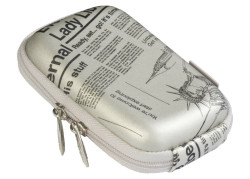 Rivacase 7103 (PU) Digital Case silver (newspaper)