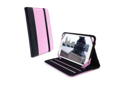 Tuff-Luv Slim-Stand FX Leren case Galaxy Tab 3 (8 inch) roze