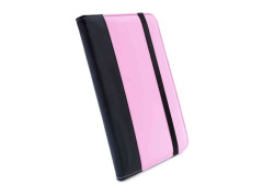 Tuff-Luv Slim-Stand FX Leren case Galaxy Tab 3 (8 inch) roze