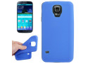 Tuff-Luv Silicone Gel Skin Case Cover voor de Samsung Galaxy S5 blauw