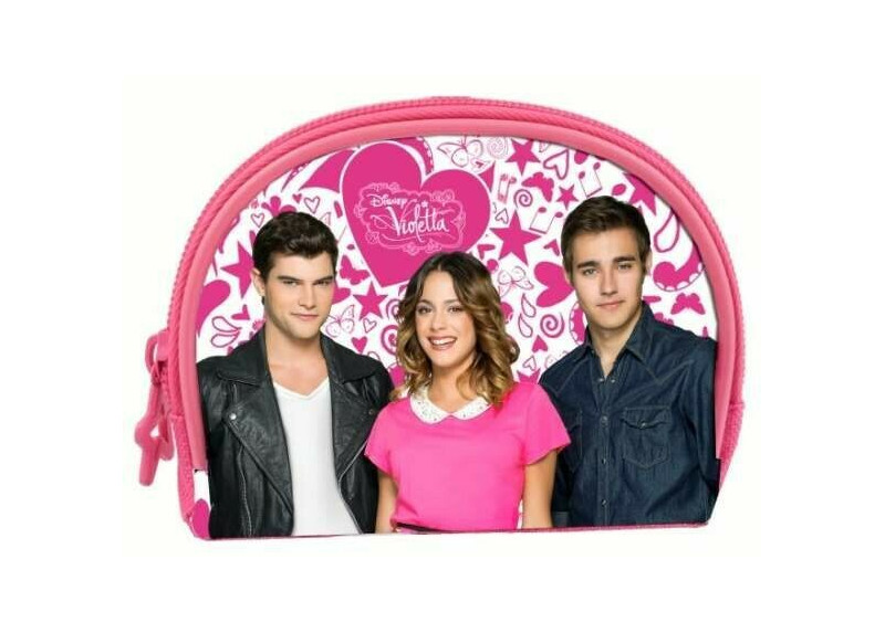 Pop love Violetta portemonnee half rond