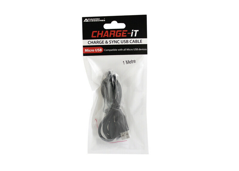 Charge-It - (1M) Microusb Data Cable - 1 M