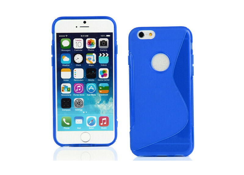 AA iPhone 6/6s S-Line (Blauw) Gel Case