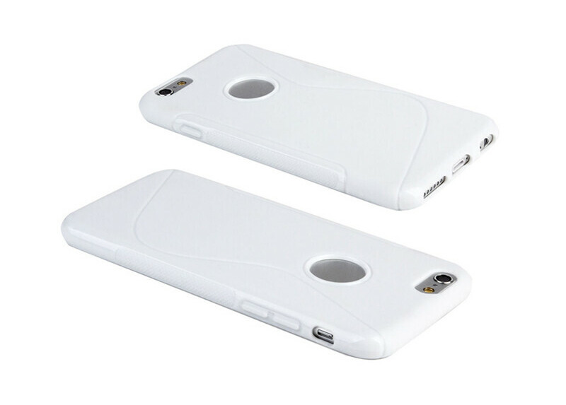 AA iPhone 6/6s S-Line (Wit) Gel Case