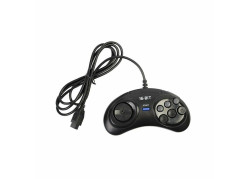 Under Control Sega Megadrive Controller Black