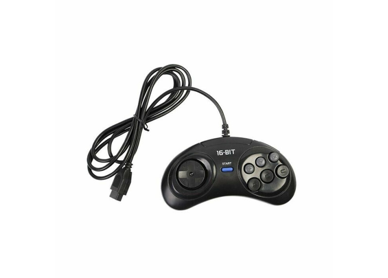 Under Control Sega Megadrive Controller Black