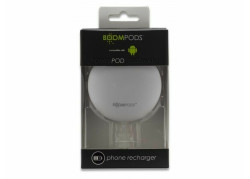 Boompods Power Banks 2300mAh Powerpod, Android Version White