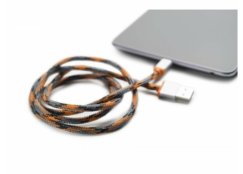 Boompods Cables Retrocable Micro USB, Orange