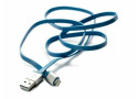 Boompods Cables Flatline Micro USB for Android, Blue