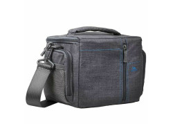 Riva 7502 SLR Canvas Case grey