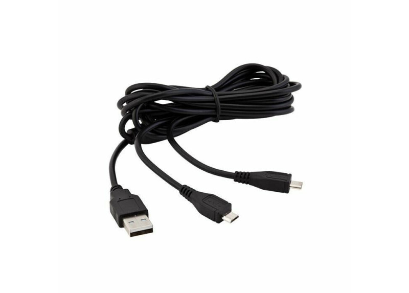 Under Control PS4 Dual Play & Charge Kabel, 2,5M