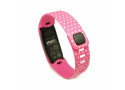 Tuff-Luv Bandje Voor Garmin Vivofit 1 en 2 Groot - Roze met Stippen