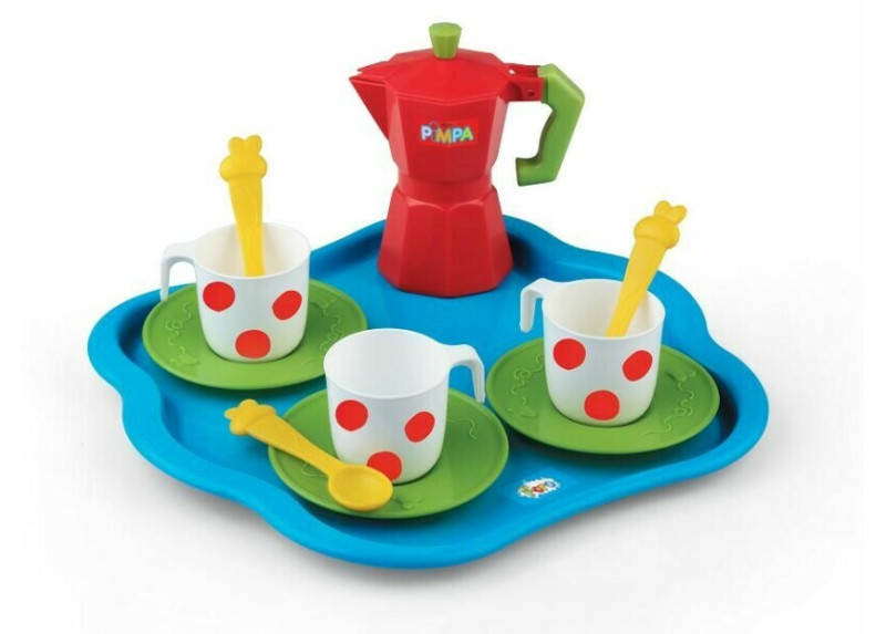 Pimpa Koffieset met Dienblad voor kinderen