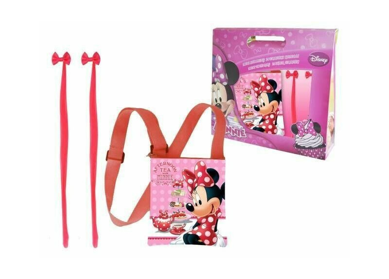 Minnie Mouse Gift Kids Schoudertas + Haaraccessoires