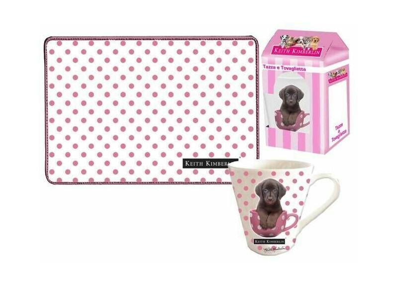 Keith Dogs Gift Kitchen Beker + Placemat