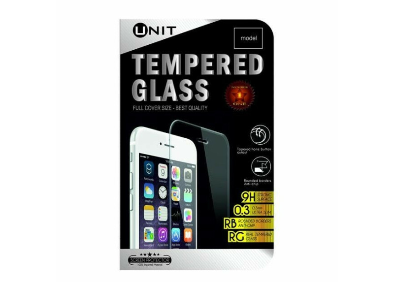 Unit Tempered Glass screen protector voor iPhone 4 / 4S - Transparant