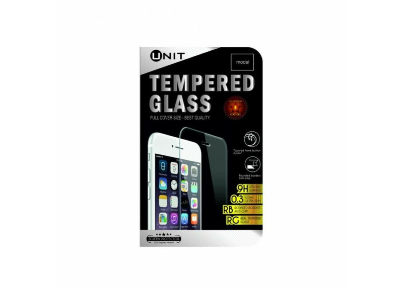 Unit Tempered Glass screen protector voor iPhone 5 / 5S - Transparant