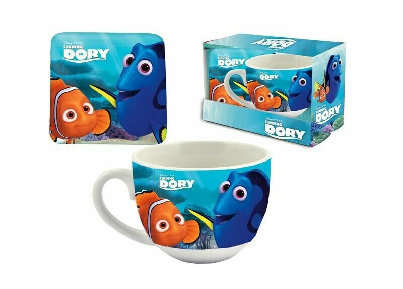 GIFT KITCHEN DORY MUG+COASTER