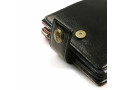 Alston Craig echt vintage lederen RFID blokkerende/ NFC ID Mens Tec portemonnee- Zwart