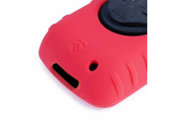 Tuff-Luv Silicone Gel beschermhoes voor Garmin 800 / 810 & Screenprotector - Rood