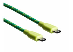 Boompods USB C naar USB C Retro Kabel 1 Meter Groen