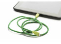 Boompods USB C naar USB C Retro Kabel 1 Meter Groen