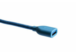 Boompods USB C naar USB A Female Adapter 1 Meter Blauw