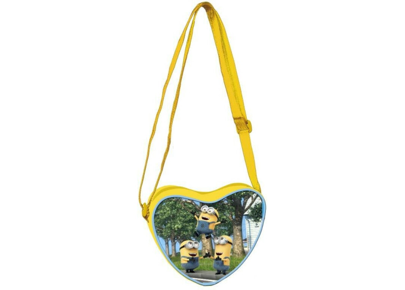 Minions Beginning Hart Handtas 13 cm hoog