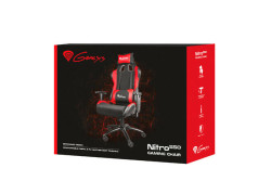 Genesis Nitro550 - Gaming Stoel - Zwart en Rood