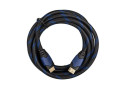 HDMI-kabel 4K Ultra HD - PS4/PS3 - 3 meter - blauw/zwart