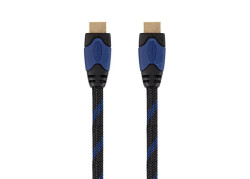 HDMI-kabel 4K Ultra HD - PS4/PS3 - 3 meter - blauw/zwart